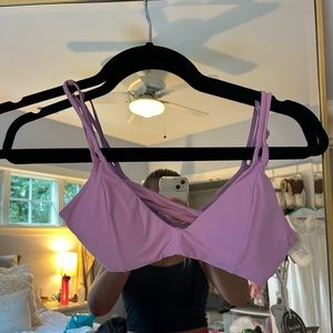 Lavender bathing suit top